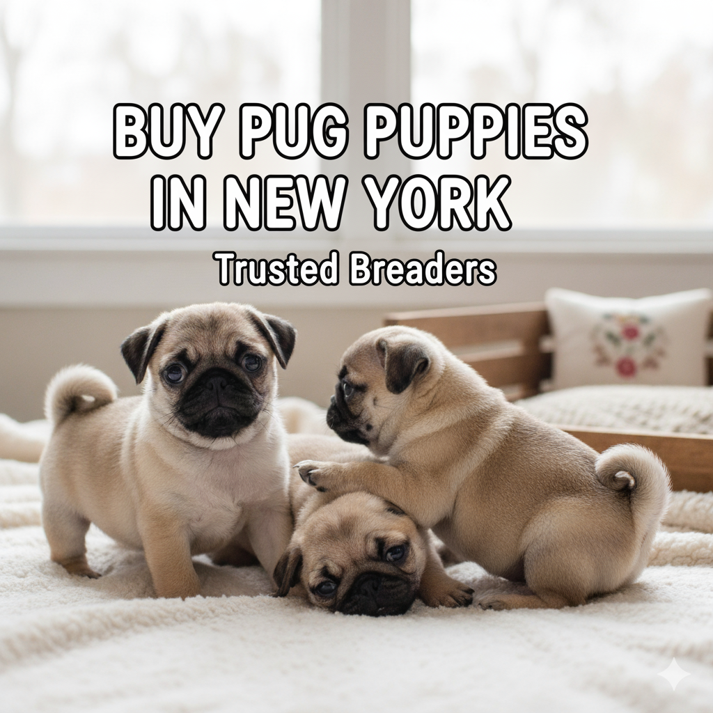 Buy Pug Puppies in New York | Trusted Breeders